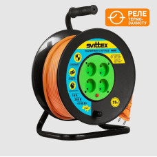 Подовжувач Котушка 25м 2х2.5 Svittex
