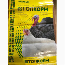Комбікорм  25кг фініш Топ-7 Бройлери Індики