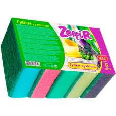 Губка кух Zeffir 5шт Max