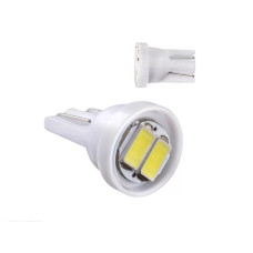Лампа авто габаритна Т10/2Smd 12в/1вт лед 126046