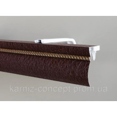 Карниз алюм молдинг К3 Макс шоколад 1.5 м