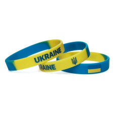 Браслет силіконовий Україна (100)