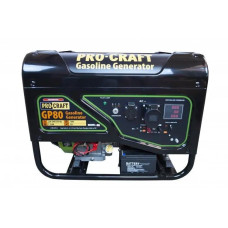 Генератор PROCRAFT GP80 7.5квт бак 25л