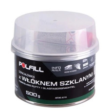 Шпатлівка авто Polfill 0.5кг скловолокно