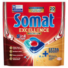 Таблетки для посудомийки Somat Exelens 5в1 (20)