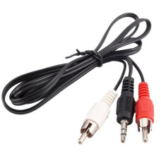 Шнур АUX 3.5м 2RCA 3м