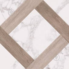Плитка 40х40 Marmo Wood Grate біла