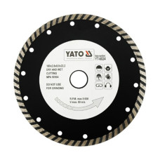 Круг алмаз 180 Турбо Yato 6024