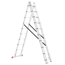 Драбина 3х10 Intertool (2.85-6.48м-14.5кг)