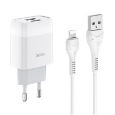Зарядка блок 2юсб Hoco C73A 2.4 а