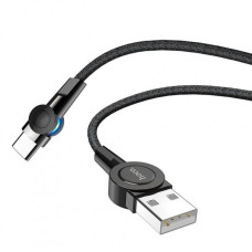Шнур зарядка тип С magnet Hoco 1.2м S8