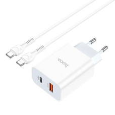 Зарядка блок 1юсб+Type C Hoco C97А 3а 20W
