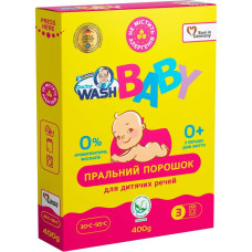 Порошок дитячий 400г Wash Baby