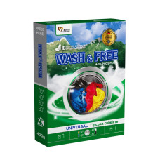 Порошок пачка 400г Wahs&Free автомат