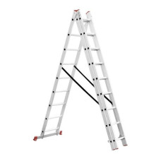 Драбина 3х8 Intertool (2.2-5м-13кг)