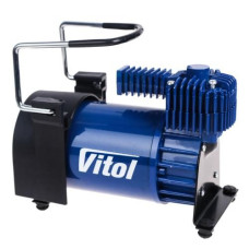 Компресор авто.Vitol K-55 150PSI/23A/50L автостоп