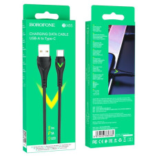 Шнур зарядка тип С Borofone BX65 (1м)