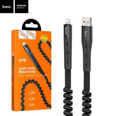 Шнур зарядка тип С Hoco U78 (1.2м)