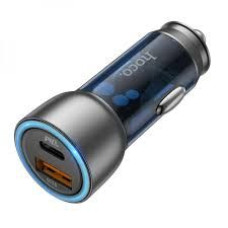 Авто зарядка 1юсб Hoco ZN8 QC 43w