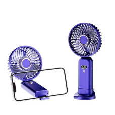 Вентилятор акум ручний Purple