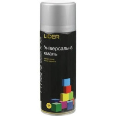 Аерозоль срібло Lider RAL 9006