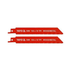 Полотно шабельної пили металл 150мм Yato 33930