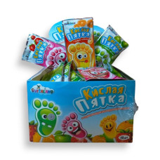 Льодяник Пятка кисла пудра + неон(48)