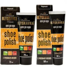 Крем Взуттєвий туба Blyskavka чорний 50г