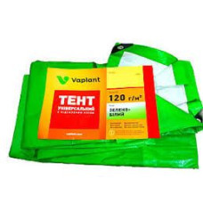 Тент 3х5 біло-зелений 120гр/м2