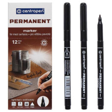 Маркер синій Centropen 2536 тонкий  Маг 2628