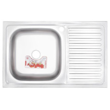 Мийка накладна 0.6мм Zerix 8050L Satin