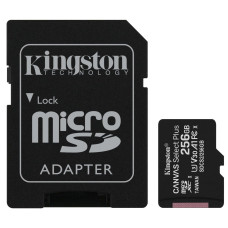 Карта пам'яті 256гб Kingston Canvas А10 micro
