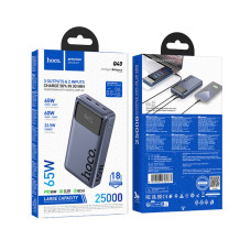 Повербанк 25000 Hoco Q40 Leader 65w