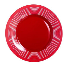 Тарілка обідня 250мм Lum Factory red 3285