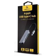 Хаб 4 Cableexpert 3.1x1 12см
