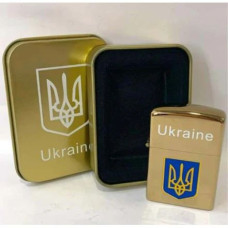 Запальничка кишенькова Україна gold HL-329