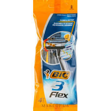 Станок чоловічий BIC 3 флекс (4) пакет