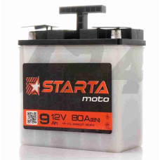 Акумулятор 12v9AH Starta клема кругла 405І