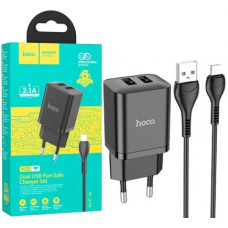 Зарядка блок 2юсб Hoco N25 2.1а