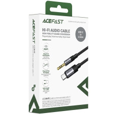 Шнур АUX 3.5м-Тип С Acefast J11 1.2m