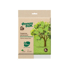 Серветки целюлозні 3шт ФБ GoGreen