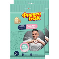 Серветки віскозні 5шт ФБ Soft and Power