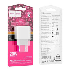 Зарядка блок 1Type C Hoco CS13A 20W Q 3.0а