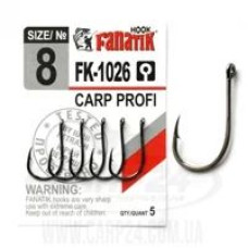 Гачки рибальскі Fanatik Carp Profi 8