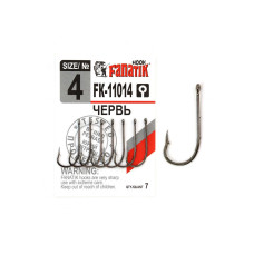 Гачки рибальскі Fanatik Червь 4