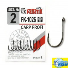 Гачки рибальскі Fanatik Carp Profi 9