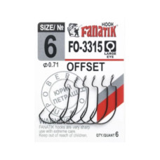 Гачки рибальскі Fanatik Classic 6