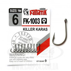 Гачки рибальскі Fanatik Killer Karas 6