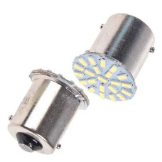 Лампа авто габаритна S25лед 1156-1206 12в/64smd