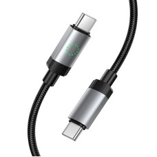 Шнур зарядка тип С-тип С Hoco X117 1м 60W